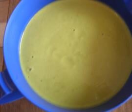 velouté aux courgettes.