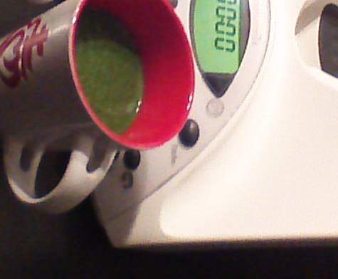 Velouté aux épinards frais