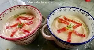 VELOUTÉ BLANC CHIPS DE JAMBON CRU