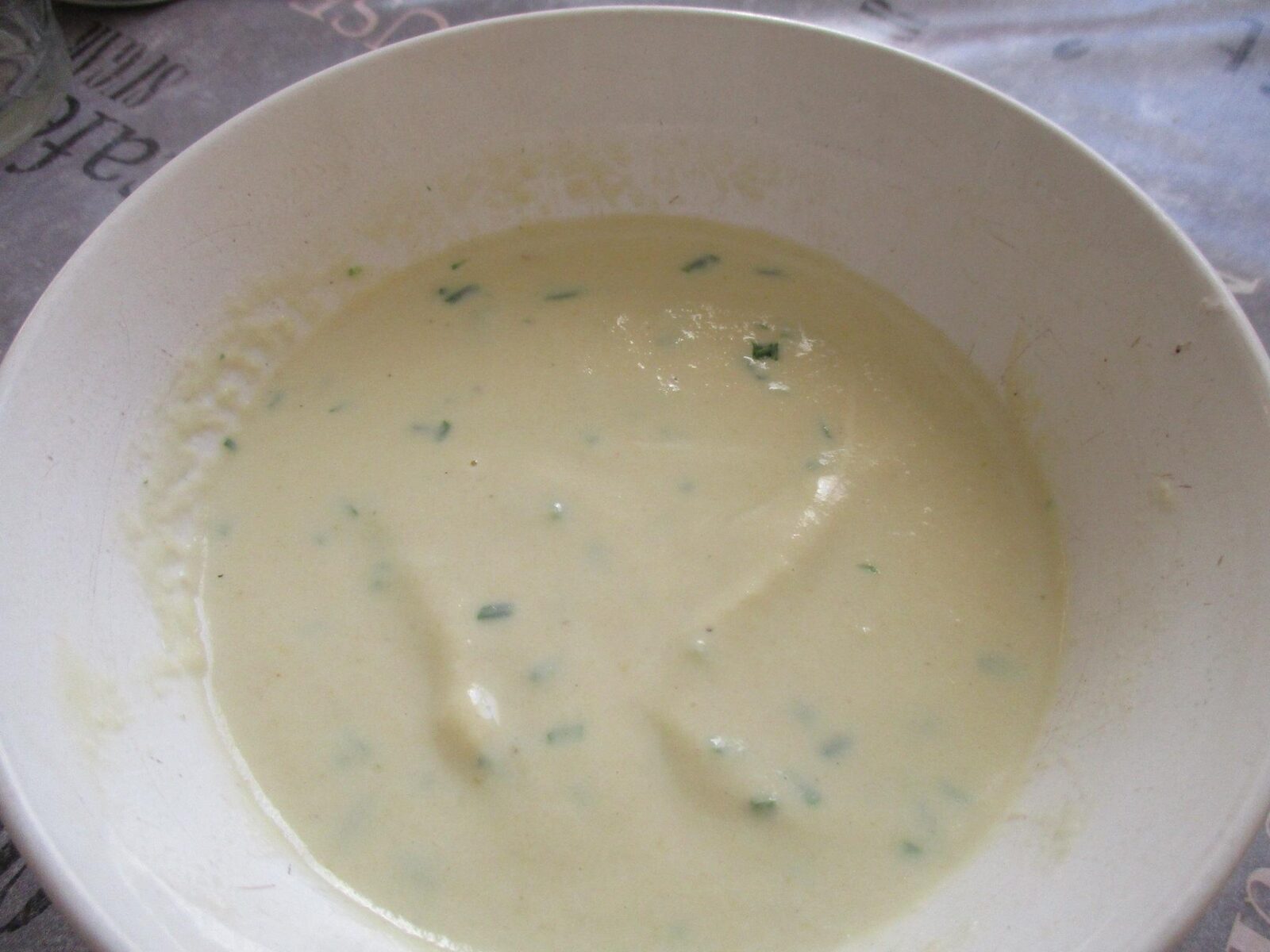velouté d'endives