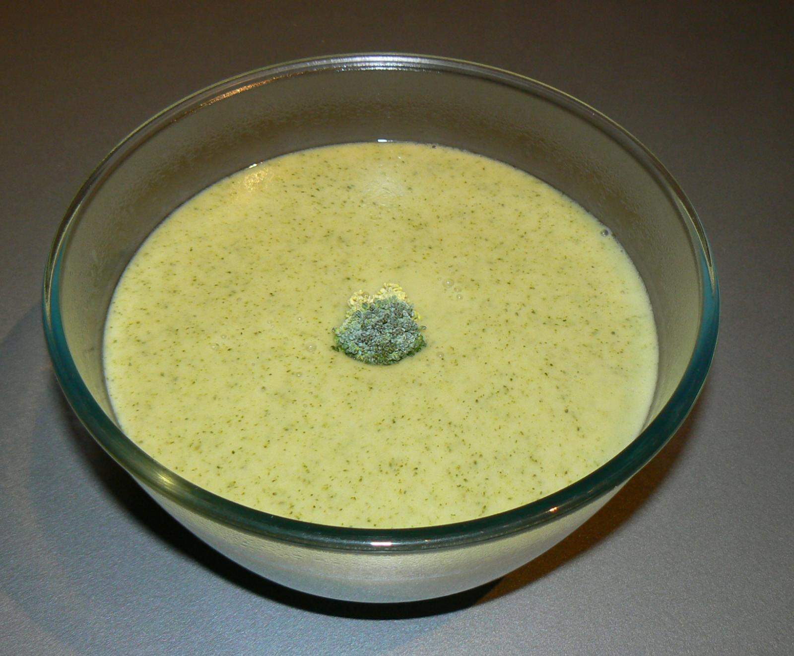 velouté de brocoli