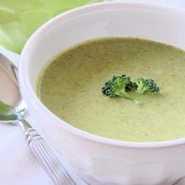 Velouté de brocolis au Kiri