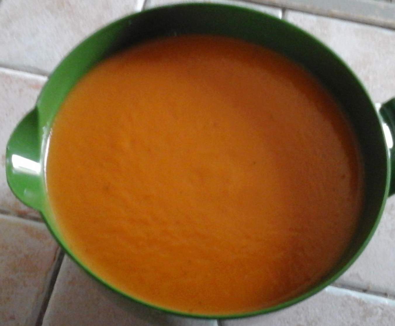 Velouté de butternut et carotte