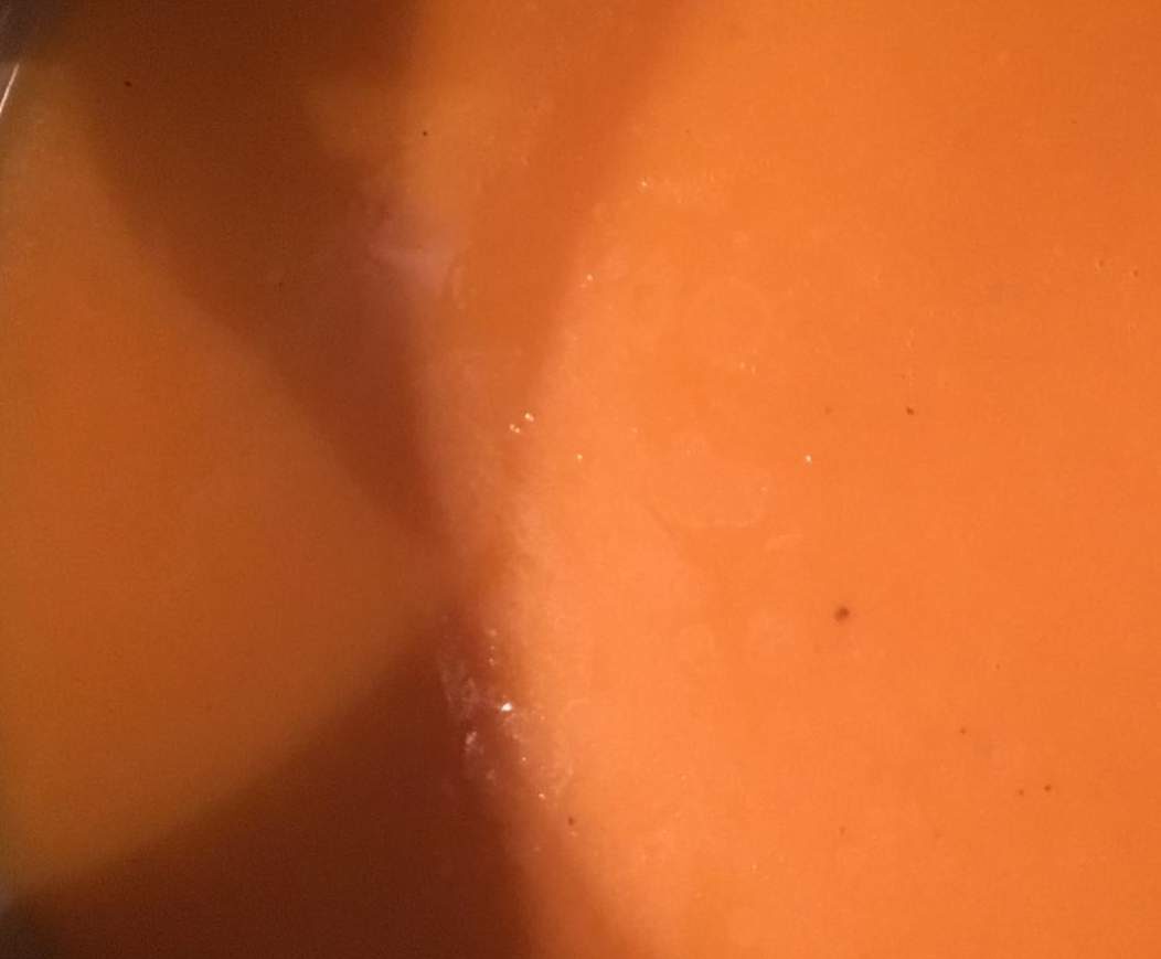 velouté de butternut et patate douce