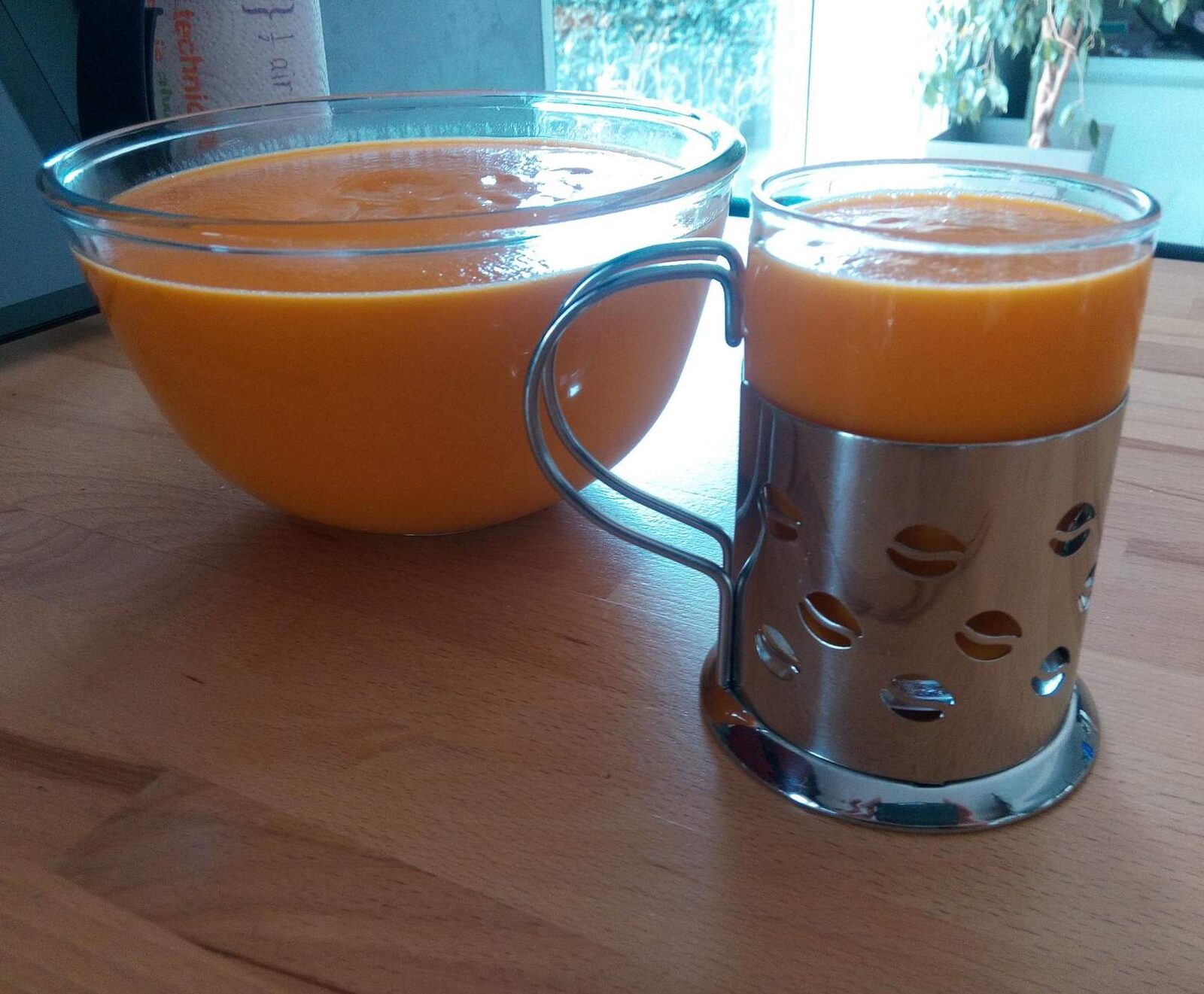 Velouté de Carottes & St Moret