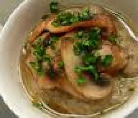 Velouté de champignons