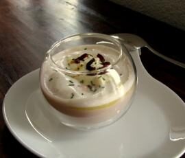 VELOUTÉ DE CHATAIGNE EN CAPUCCINO