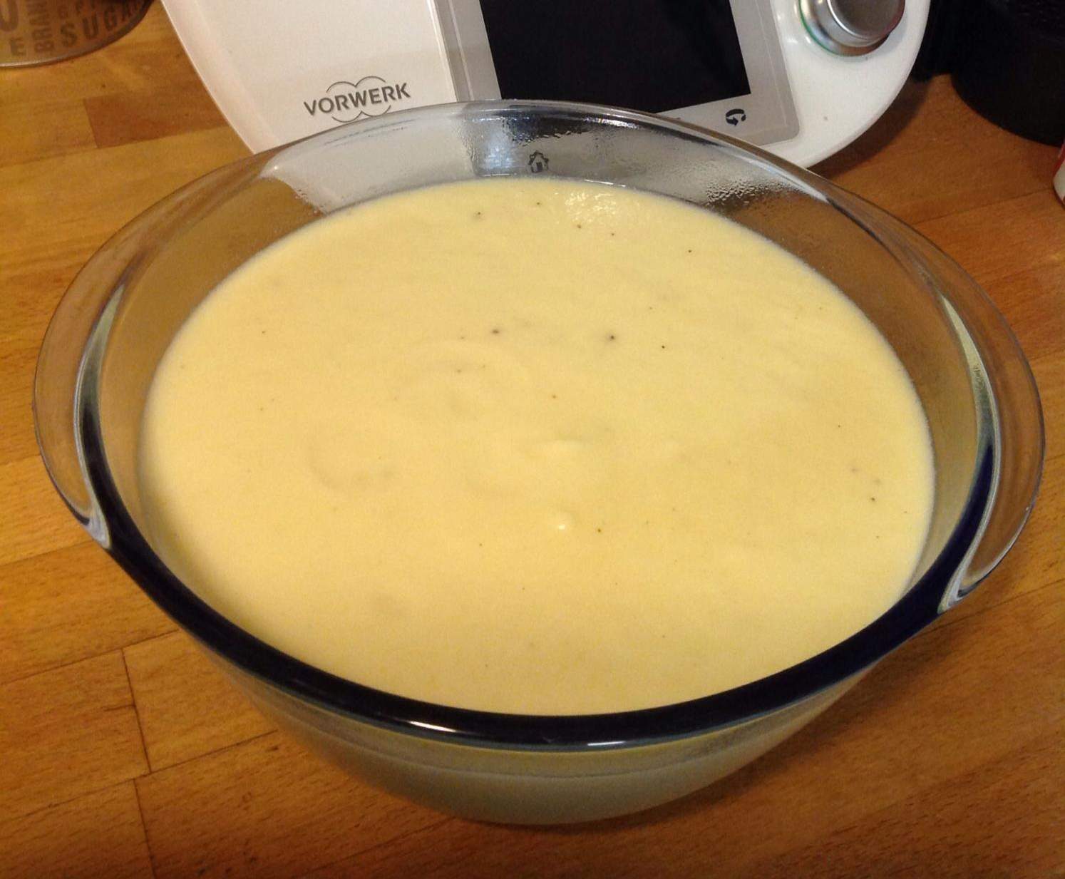 Velouté de choux fleur au comté