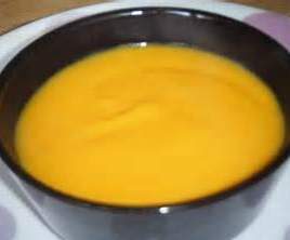velouté de courge et pomme de terre