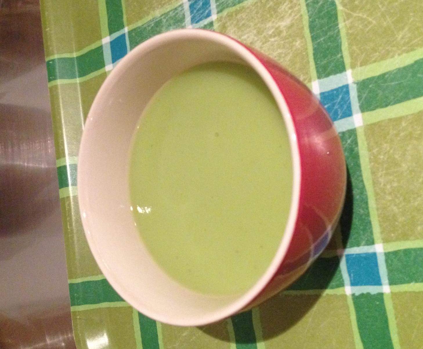 Velouté de courgettes au kiri
