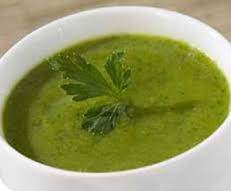 Velouté de courgettes au riz