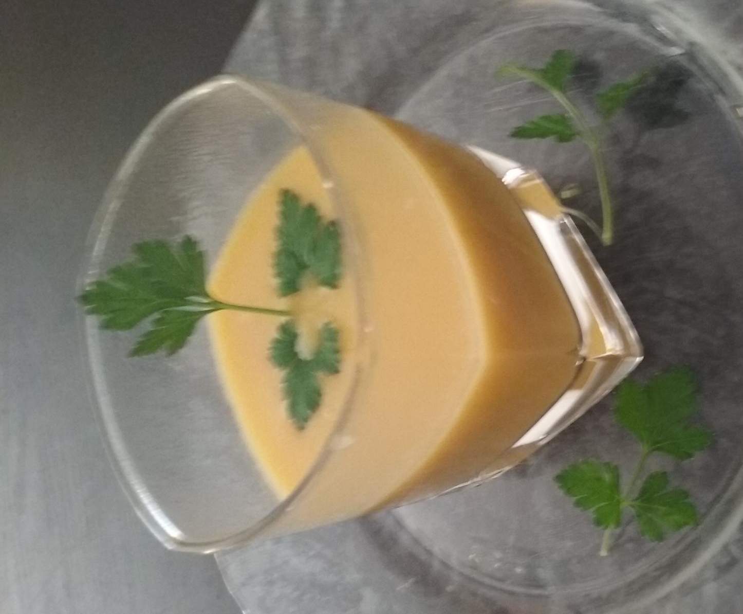 VELOUTE DE COURGETTES ET BUTTERNUTS