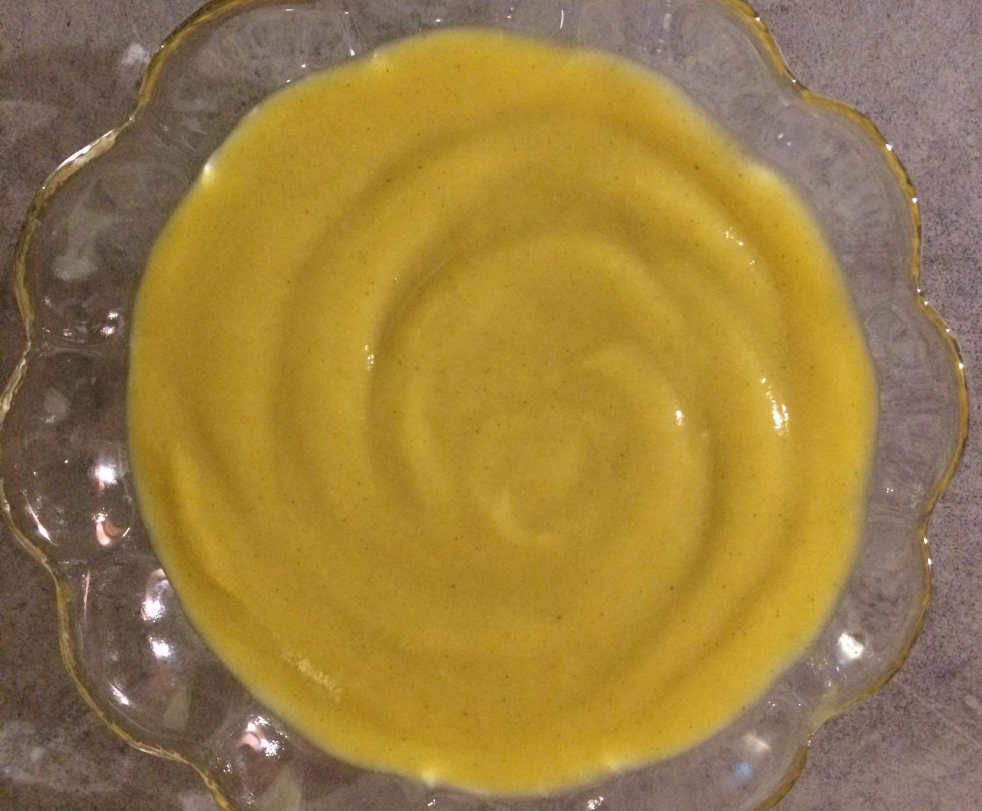 Velouté de légumes verts