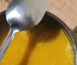 Velouté de lentilles corail