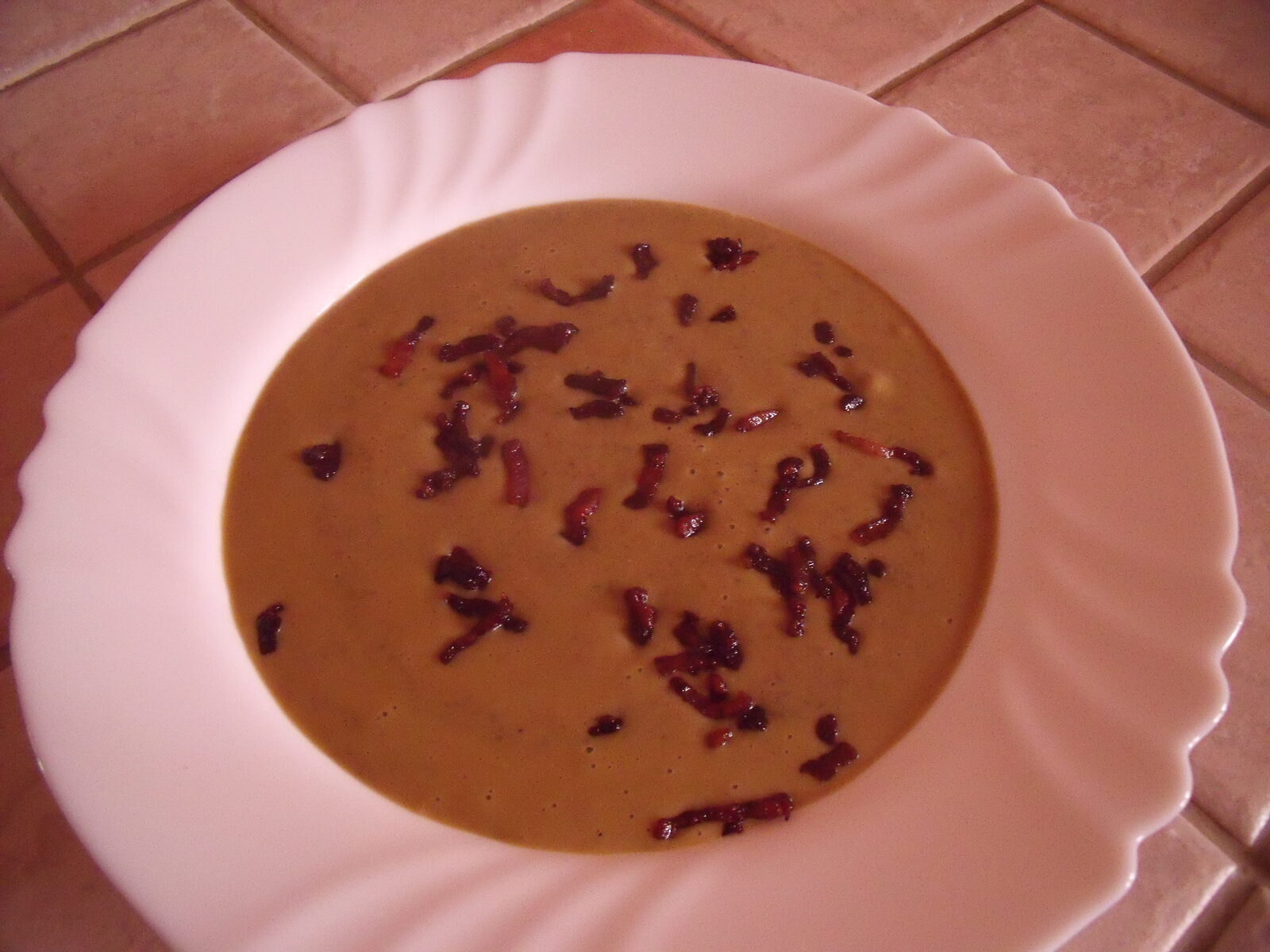 Velouté de lentilles vertes du Puy