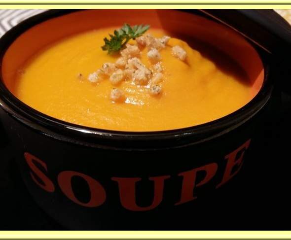 Velouté de patate douce