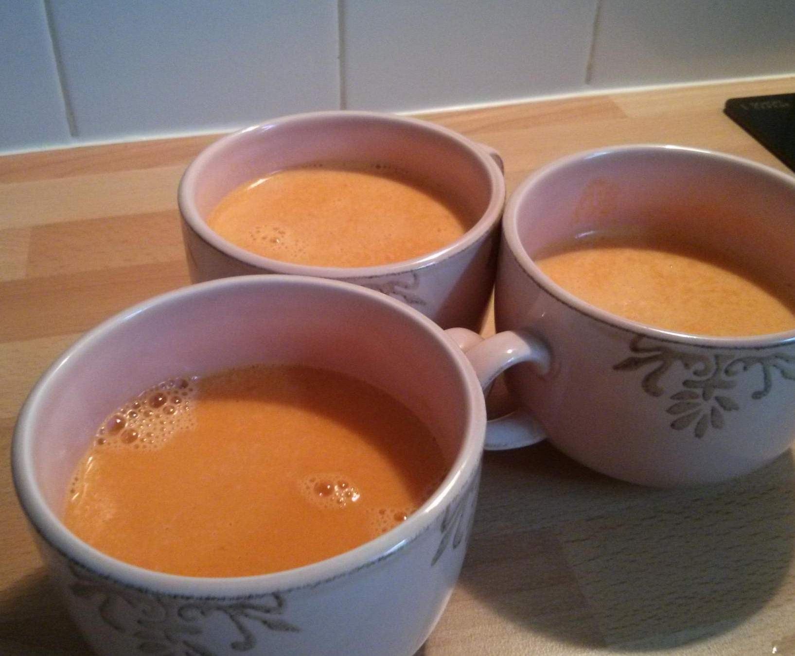 Velouté de poivron rouge facile