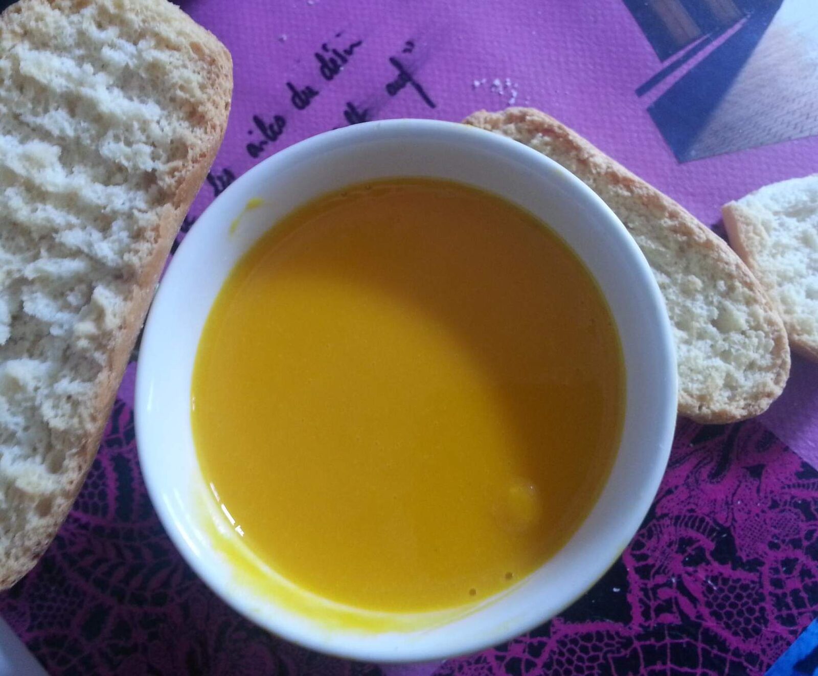 Velouté de potiron/courge tout simple