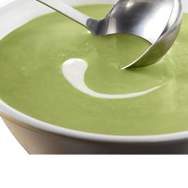 vélouté exquis et bon marché avec les restes de salade