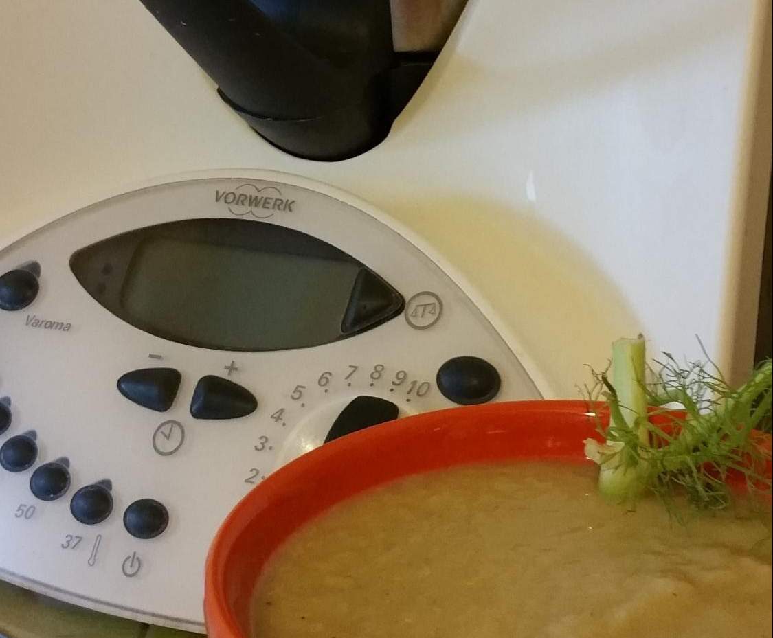 Velouté poireaux-fenouil