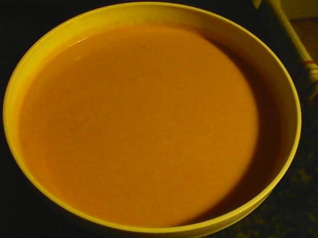 Velouté potimaron curry coco facile et rapide