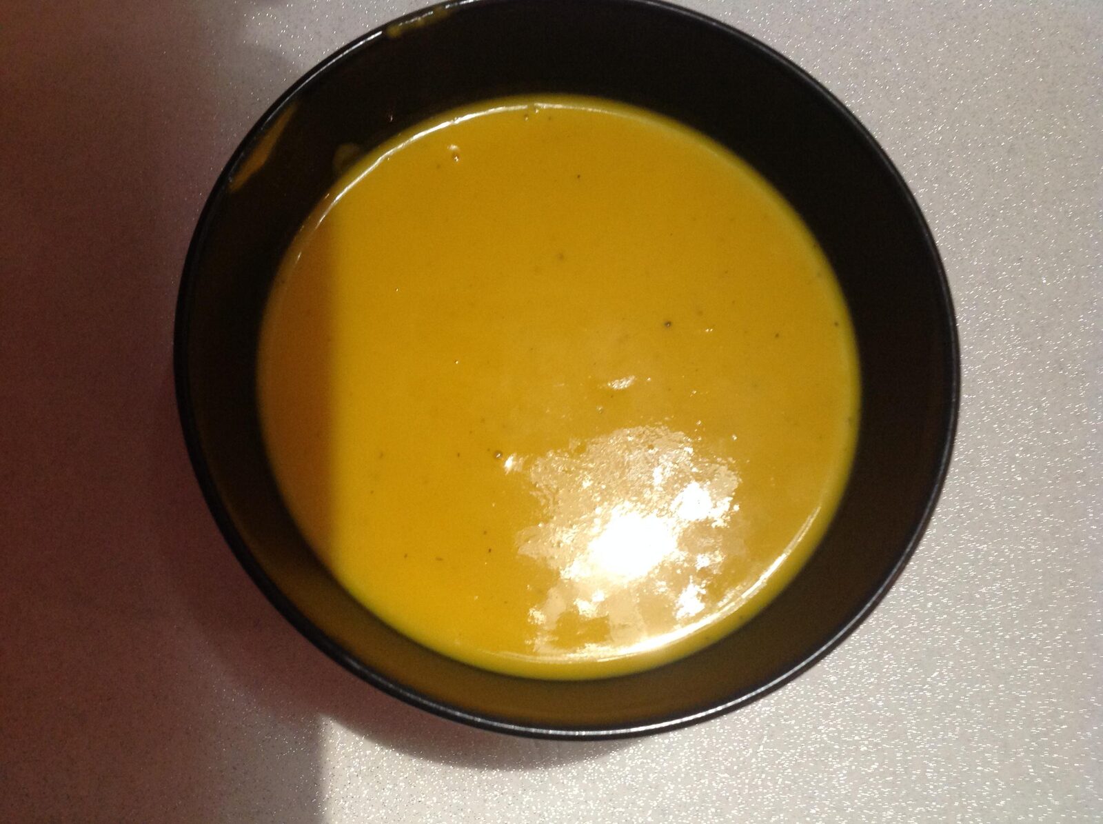 Velouté potimarron châtaignes