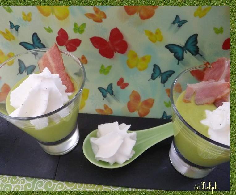 Veloutés de petits pois