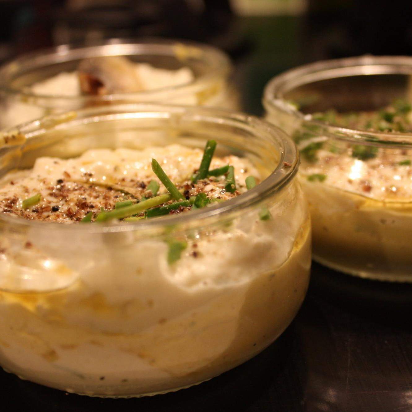 Verrine d'oeuf mimosa