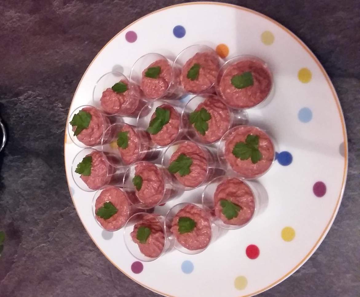 VERRINE DE BETTERAVES