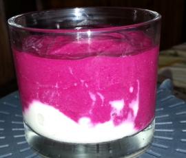 Verrines betteraves / ricotta