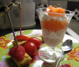 Verrines de Saumon fumé à la Ricotta