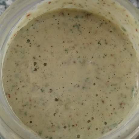 vinaigrette allégée et gouteuse