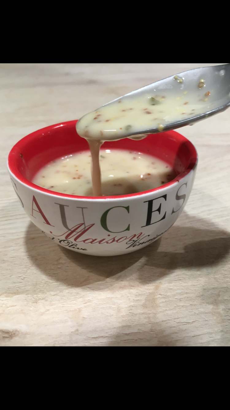 Vinaigrette allégée onctueuse