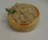 vol au vent gorgonzola mascarpone champignons