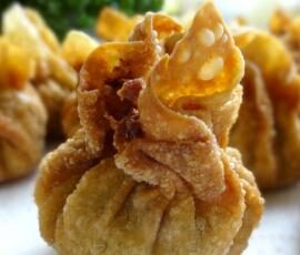 Wontons (raviolis chinois frits)