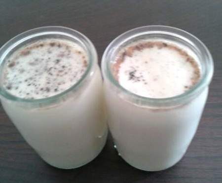 yaourt a boire a la vanille